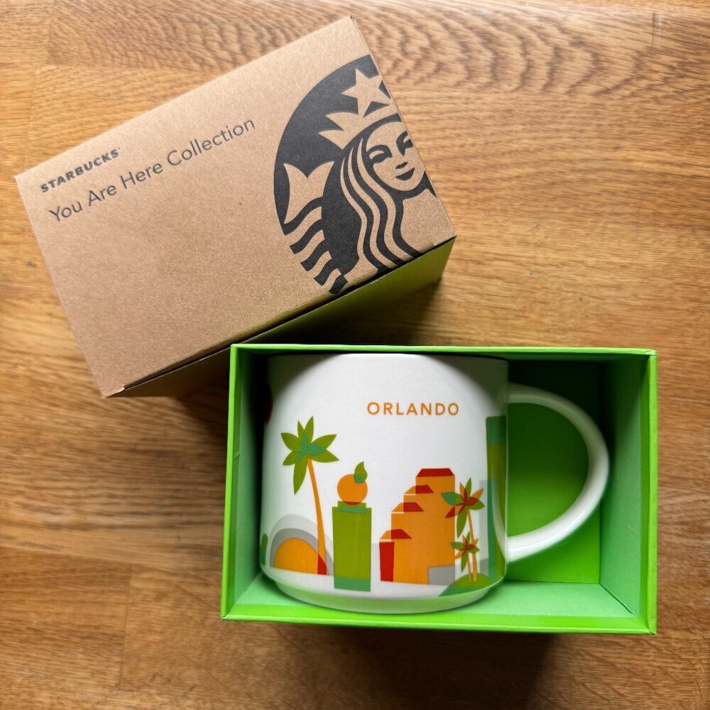 Starbucks You Are Here Collection Orlando Mug NIB